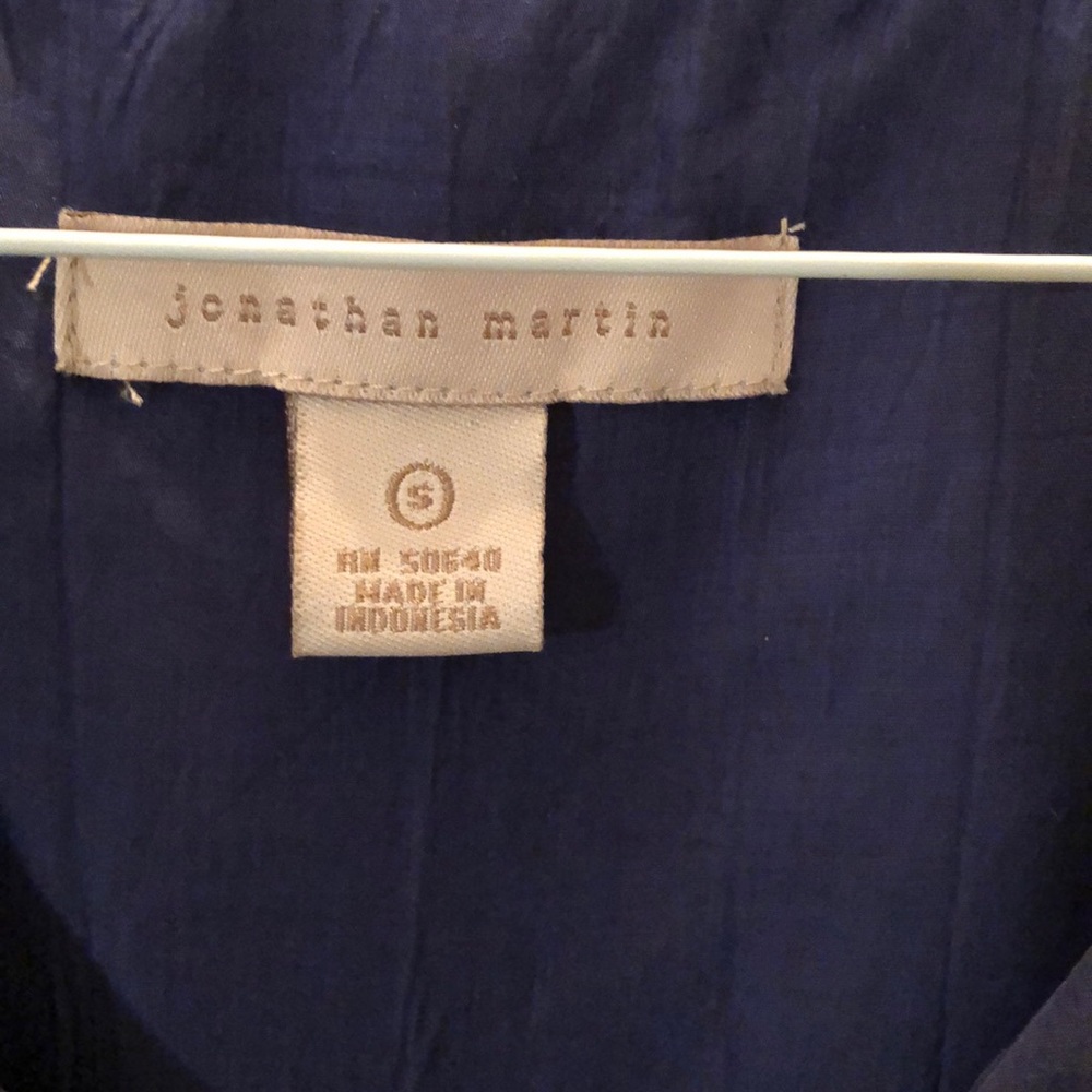 Jonathan Martin Blue Ruffled Dress - Picture 4 of 6